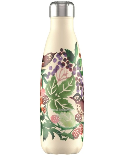 Chilly`s Rosehip and Elderberry Emma Bridgewater Stainless Steel Thermal Bottle image