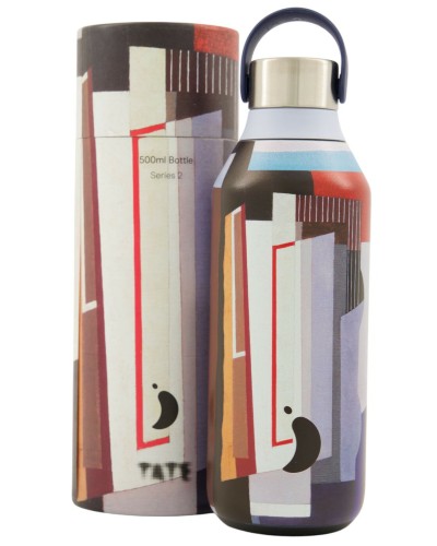 Chilly`s Tate John Piper Series 2 Stainless Steel Thermal Bottle 500ml Tableware, Homewares, Brand New , Christmas Gifts, Bottle image