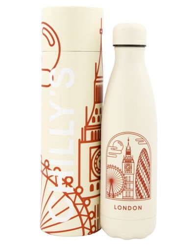 Chilly`s City Breaks London Stainless Steel Thermal Bottle 500ml Tableware, Homewares, Brand New , Christmas Gifts image