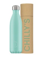 Chilly`s Pastel Green Stainless Steel Thermal Bottle Chilly`s Pastel Green Stainless Steel Thermal Bottle