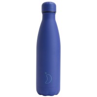 Chilly`s Blue Matte Edition Stainless Steel Thermal Bottle 500ml