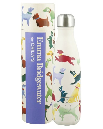 Showing image for Chilly`s Emma Bridgewater Polka Dogs Stainless Steel Thermal Bottle 500ml Chilly`s Emma Bridgewater Polka Dogs Stainless Steel Thermal Bottle 500ml Tableware, Homewares, Brand New , Christmas Gifts, Chilly`s Bottles, chilly`s image