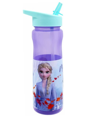 Polar Gear Frozen 11 Flip Up Straw Drinks Bottle 600ml image