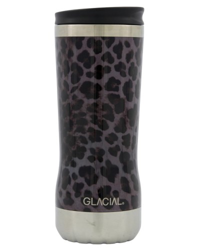 Showing image for Glacial Black Leopard Stainless Steel Tumbler Glacial Black Leopard Stainless Steel Tumbler Tableware, Homewares, Brand New , Christmas Gifts, Glacial Bottles image
