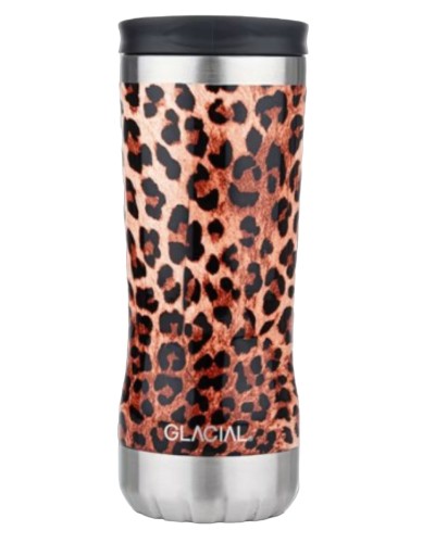 Showing image for Glacial Wild Leopard Stainless Steel Tumbler Glacial Wild Leopard Stainless Steel Tumbler Tableware, Homewares, Brand New , Christmas Gifts, Glacial Bottles image