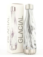 Glacial Birch Wood Stainless Steel Thermal Bottle