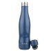 Glacial Covered Navy Stainless Steel Thermal Bottle Tableware, Homewares, Brand New , Christmas Gifts, Glacial Bottles image