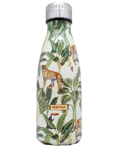 Nerthus Jungle Double Wall Stainless Steel Thermos Bottle 350ml image