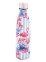 Nerthus Flamingo Double Wall Stainless Steel Thermos Bottle 500ml