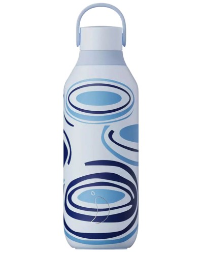 Chilly's House of Sunny Klein Blue Hockney Stainless Steel Thermal Bottle 500ml image