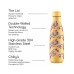 Chilly`s Zig Zag Ditsy Stainless Steel Thermal Bottle 500ml Tableware, Homewares, Brand New , Christmas Gifts image