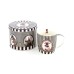 Showing image for Easy Life Barocco Dogs Porcelain Mug in Tin. VERS A Easy Life Barocco Dogs Porcelain Mug in Tin. VERS A Tableware, Homewares, Brand New , Christmas Gifts, mugs image