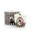 Easy Life Barocco Dogs Porcelain Mug in Tin VERS C image