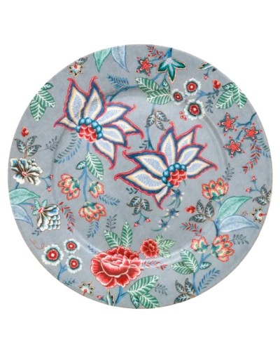 PIP Studio Flower Festival design Plate Light Blue 32cm image