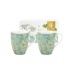 Pip Studio Jolie Flowers Mugs Blue 350ml Set/2 Tableware, Homewares, Brand New , Christmas Gifts, Wedding Gifts, mugs, Pip Studio image