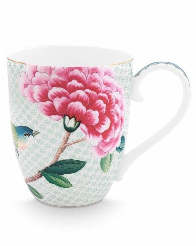 Pip Studio Blushing Birds Mug White 350ml Tableware, Homewares, Brand New , mugs, Pip Studio image