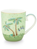 Pip Studio Jolie Gold Dots Mugs Green 145ml