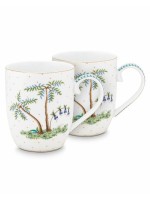Pip Studio Jolie Gold Dots Mugs145ml Set/2
