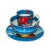 Champion Pirate Pattern Children's Porcelain 3pc Tableware set in carry case Royal Doulton, Royal Doulton, Royal Doulton, Royal Doulton Bunnykins, Christmas Gifts, Christening Gifts image