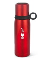 Bialetti Red Stainless Steel Vacuum Insulated Flask 460ml