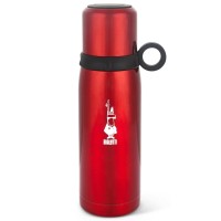 Bialetti Red Stainless Steel Vacuum Insulated Flask 460ml