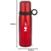 Bialetti Red Stainless Steel Vacuum Insulated Flask 460ml image