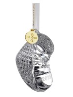 Waterford Baby's Boot First Ornament Crystal Glass Tree Ornament 2023 Waterford Baby's Boot First Ornament Crystal Glass Tree Ornament 2023