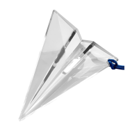 Waterford Origami Aeroplane Glass Tree Ornament Waterford Origami Aeroplane Glass Tree Ornament
