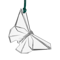 Waterford Origami Butterfly Glass Tree Ornament. Waterford Origami Butterfly Glass Tree Ornament.