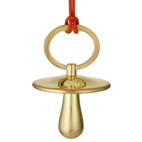 Waterford Golden Pacifier Christmas Ornament Waterford Golden Pacifier Christmas Ornament