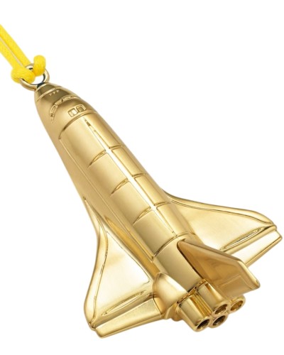 Waterford Golden Rocket Ship Christmas Ornament Tableware, Homewares, Waterford Crystal, Brand New , Christmas Gifts, Wedding Gifts, Glassware, Waterford image
