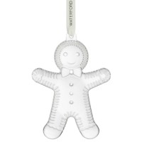 Waterford Gingerbread Man Crystal Glass Tree Ornament. Waterford Gingerbread Man Crystal Glass Tree Ornament.