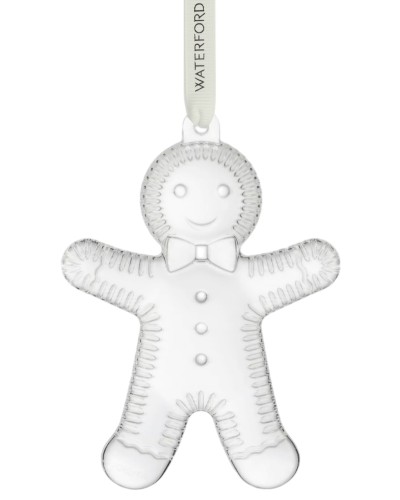 Showing image for Waterford Gingerbread Man Crystal Glass Tree Ornament. Waterford Gingerbread Man Crystal Glass Tree Ornament. image
