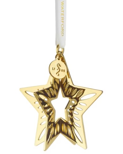 Showing image for Waterford Golden 3D Star Tree Ornament. Waterford Golden 3D Star Tree Ornament. Christmas Decorations, Waterford Crystal, Christmas Ornaments, Brand New , Christmas All, Christmas Decorations image