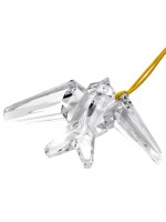 Waterford Origami Bird Glass Tree Ornament.