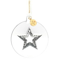 Waterford Star Glass Tree Ornament.
