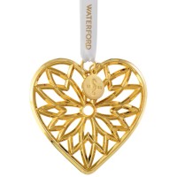 Waterford Golden Heart Tree Ornament.