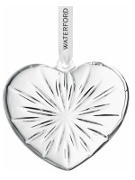 Waterford Crystal Christmas Heart Ornament Waterford Crystal Christmas Heart Ornament
