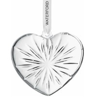 Waterford Crystal Christmas Heart Ornament Waterford Crystal Christmas Heart Ornament