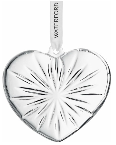 Waterford Crystal Christmas Heart Ornament