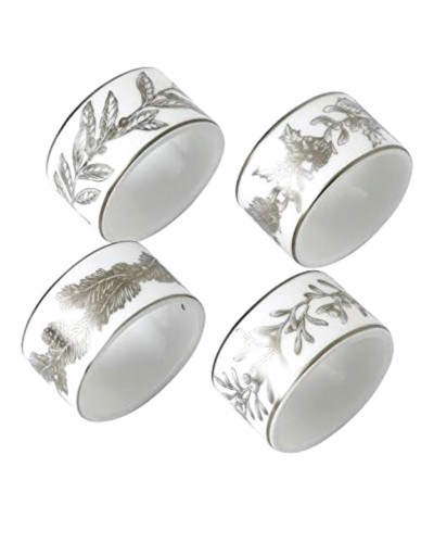 Showing image for Wedgwood Winter White Napkin Rings Set of 4 Wedgwood Winter White Napkin Rings Set of 4 image