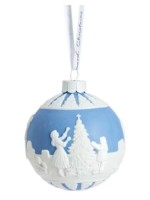 Wedgwood Dressing the Tree Blue Jasper Christmas Tree Decoration 