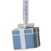 Wedgwood Blue & White Jasperware Present, Christmas Tree Decoration Wedgwood, Homewares, Wedgwood , Christmas Decorations, Brand New , Christmas All, Christmas Decorations image