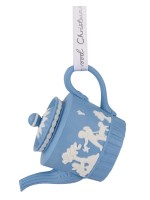 Wedgwood Iconic Teapot Jasper Christmas Tree Decoration