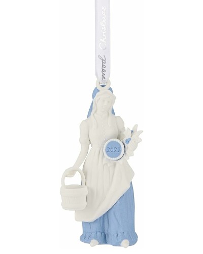 Wedgwood Eight Maids Milking Christmas Tree Ornament 2022 image