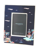 Wedgwood Wonderlust Blue Pagoda Photo Frame (Photo: 4 x 6")
