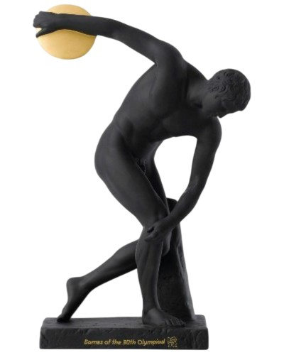 Wedgwood Olympian Discus Thrower limited Edition 2012 Sporting Figurine Figurines & Collectables, Wedgwood, Wedgwood, Pre Owned image