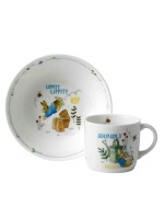 Wedgwood Peter Rabbit Blue Mug and Bowl 2 Piece Set