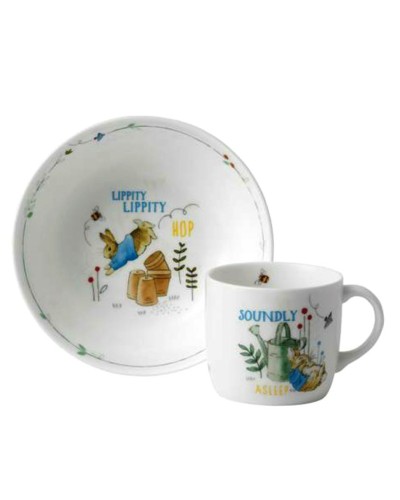Showing image for Wedgwood Peter Rabbit Blue Mug and Bowl 2 Piece Set Wedgwood Peter Rabbit Blue Mug and Bowl 2 Piece Set image