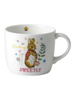 Wedgwood Peter Rabbit Flopsy, Mopsy and Cottontail Mug Pink
